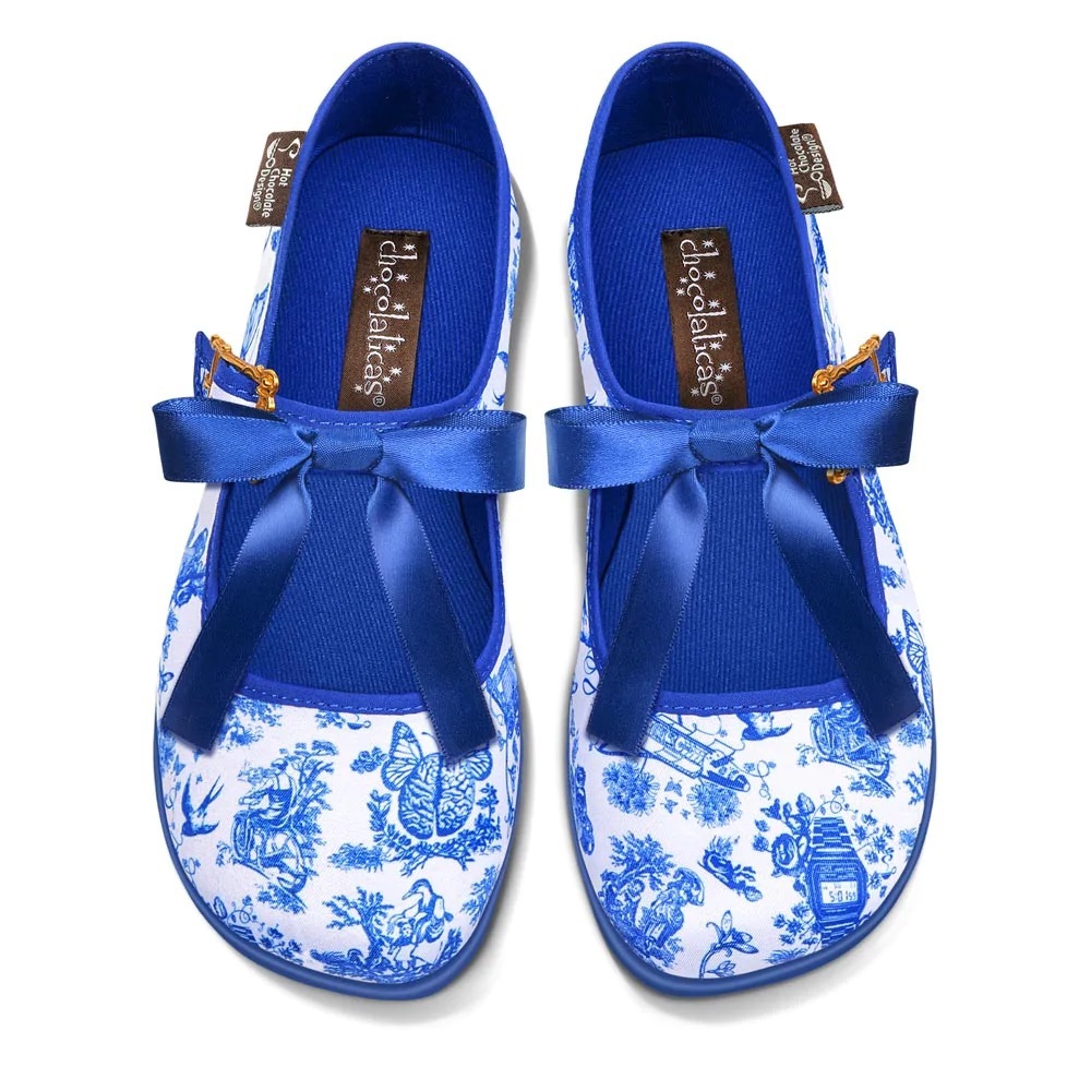 Chocolaticas Toiles De Jouy 2 Women's Mary Jane Flat